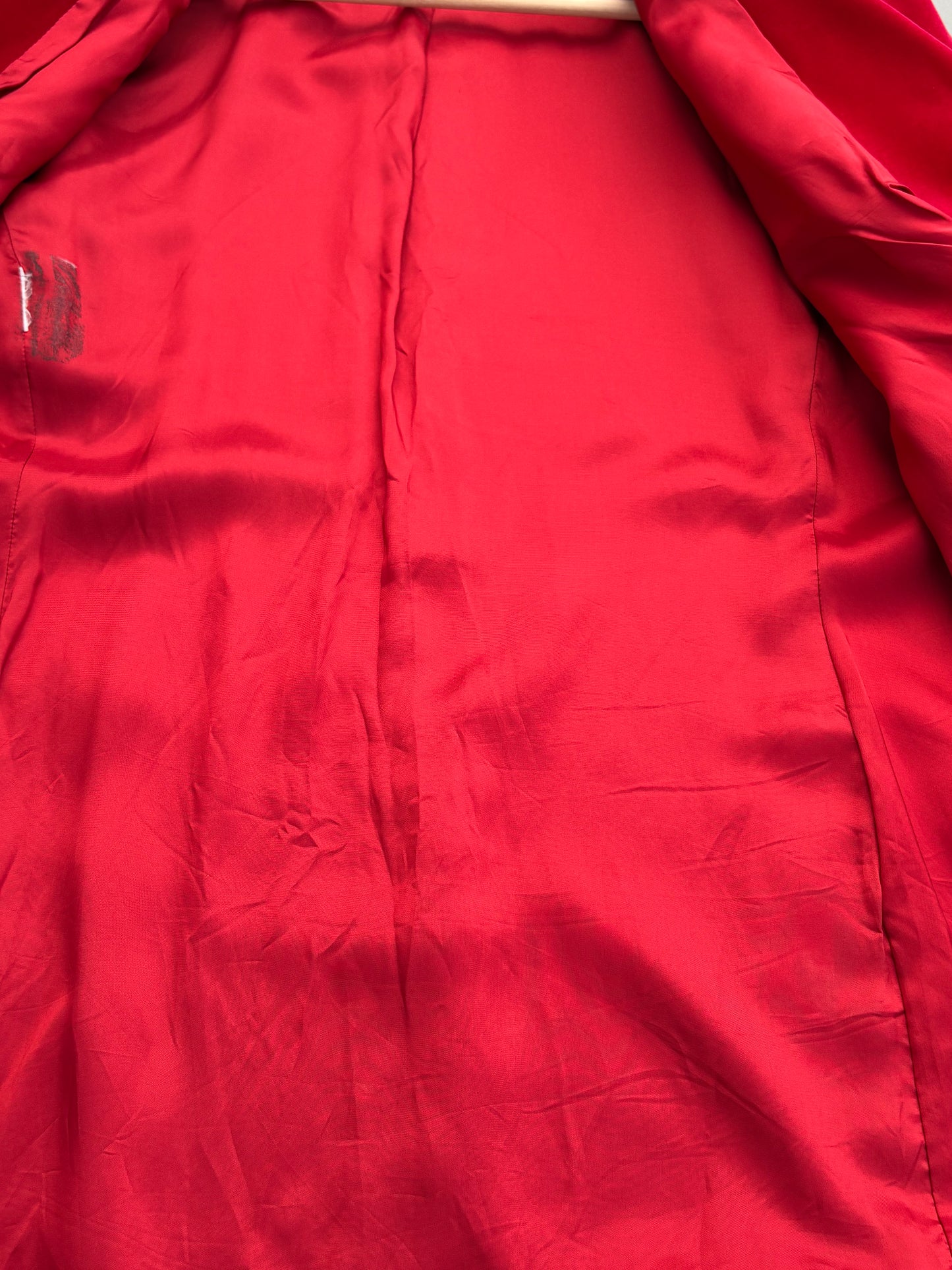 Vintage Velvet Jacket Size 14/ 16