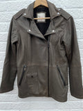 Pull & Bear Leather Jacket Size Small