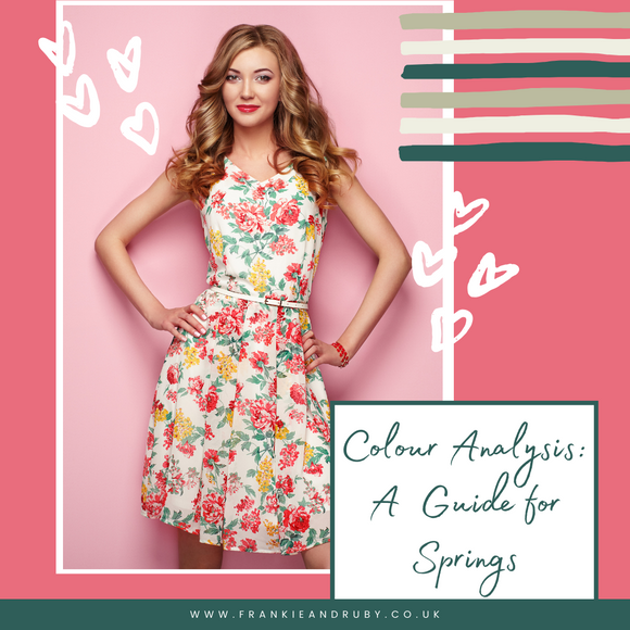 Blog cover about the Spring Seasonal Colour Analysis Palette