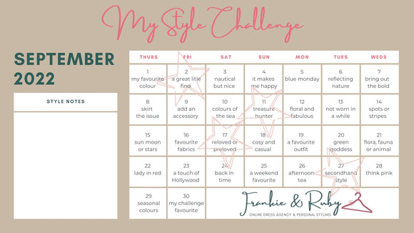 The September Style Challenge Is Back!