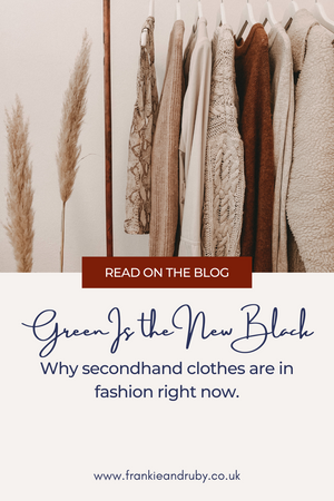 Green is the new black - why secondhand clothes are in fashion
