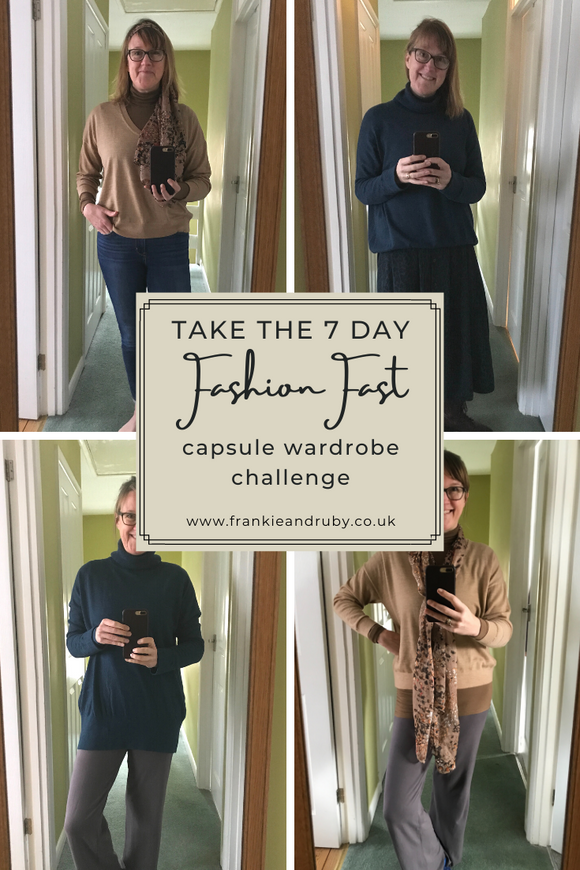 The fashion fast capsule wardrobe challenge