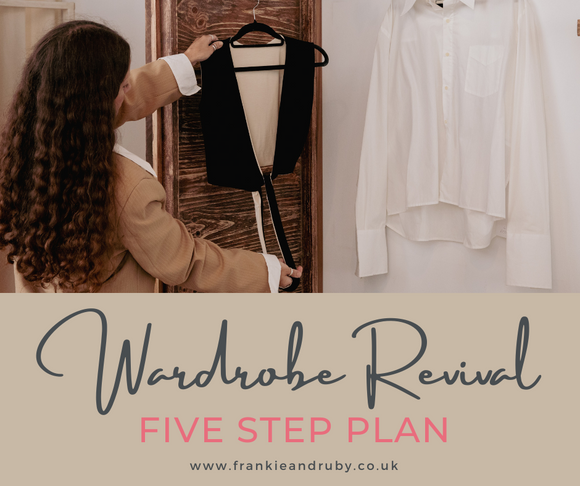 Wardrobe revival five day wardrobe organising plan
