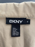 DKNY Beige Cotton Jacket Size 10
