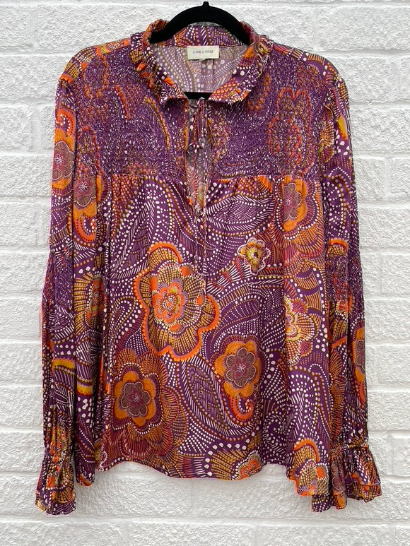 Joyce & Girls Top Size Large