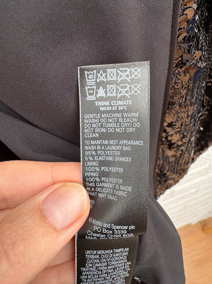M&S Sequin Jacket Size 16