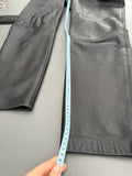 Jigsaw Leather Trousers Size 14