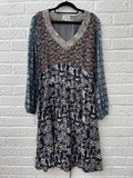 Brora Wool/ Silk Dress Size UK 16