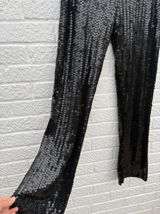 Karen Millen Sequin Trousers Size 14