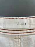 Zara Linen Mix Jeans Size UK 10
