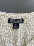 Nicole Miller Linen Mix Dress Size XL