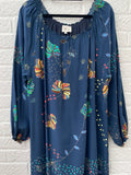 Soler Silk Maxi Dress Size Large