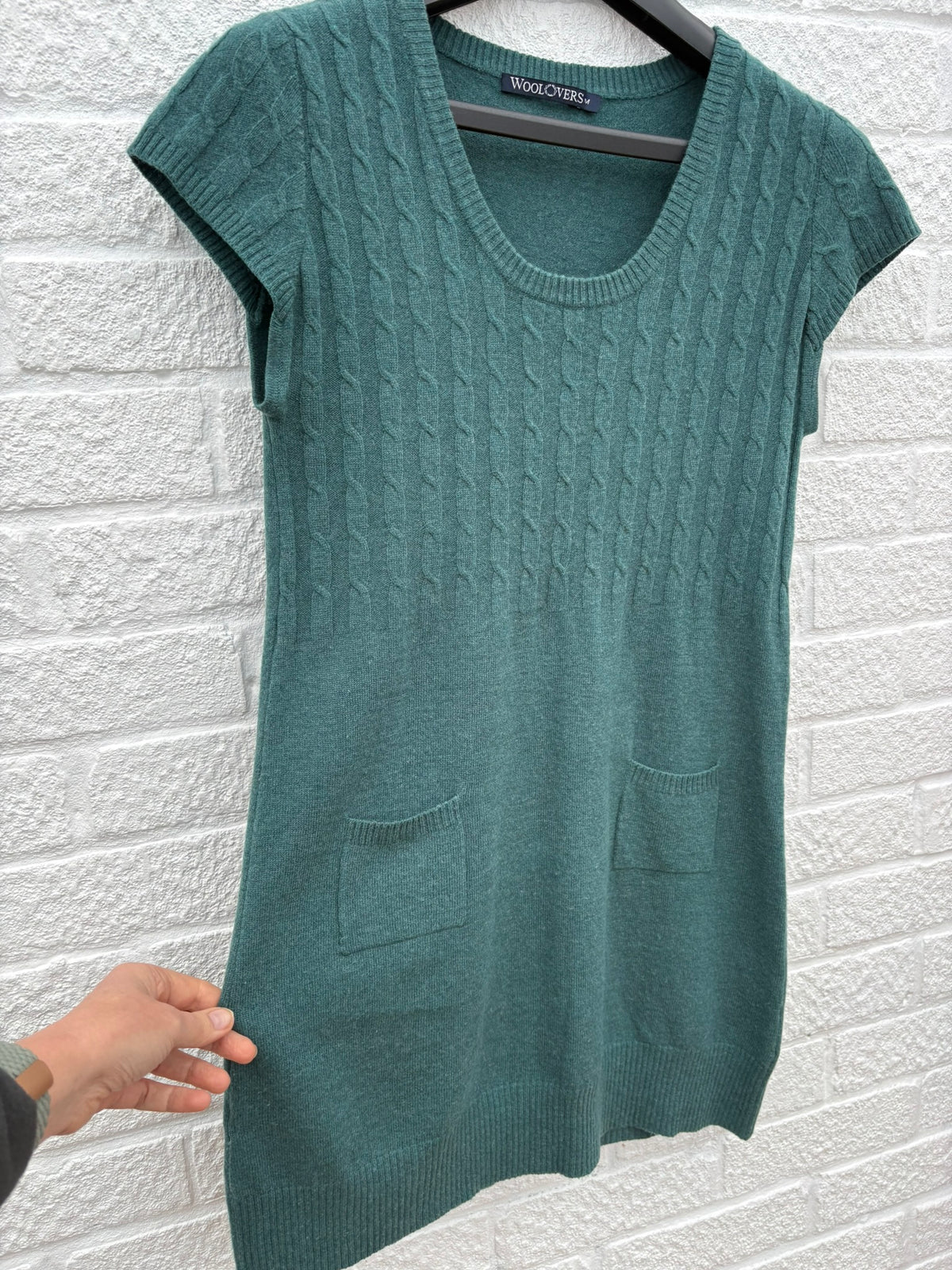 Woolovers Cashmere Mix Dress Size Medium