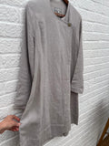 Joyce Ridings New Linen Coat Size UK 12