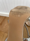 Linzi Evening Strappy Shoes Size 4 Wide Fit