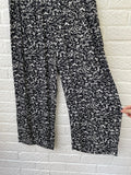 Whistles Wide Leg Cropped Trousers Size UK 16