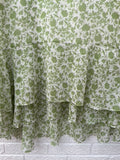 ME+EM Green Floral Print Maxi Dress Size UK 16