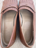 Hotter Tan Leather Loafers Size UK 5.5