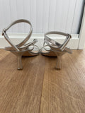 Linzi Evening Strappy Shoes Size 4 Wide Fit