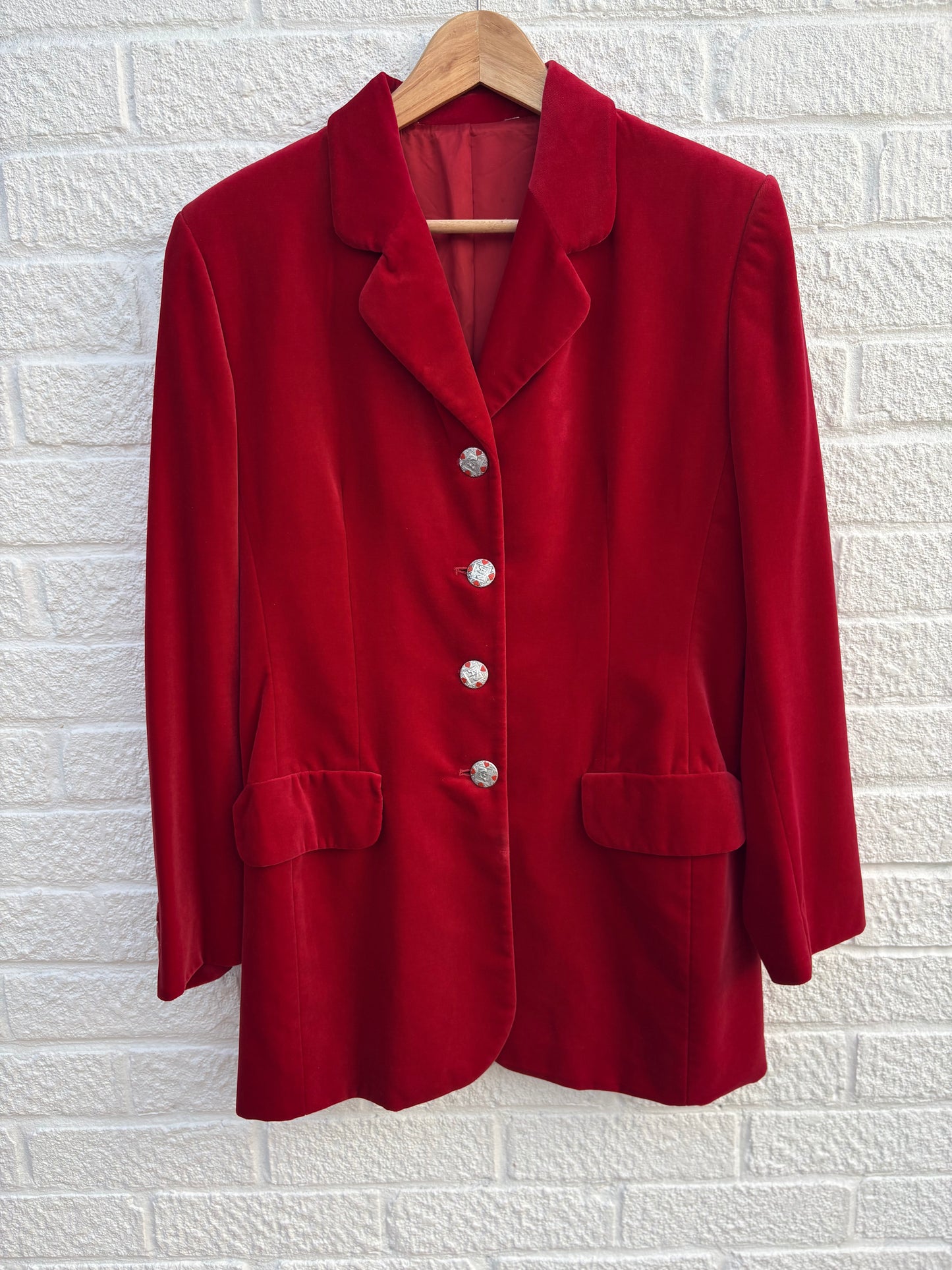 Vintage Velvet Jacket Size 14/ 16