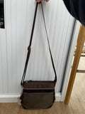 Radley Brown Fabric Cross Body/ Shoulder Bag