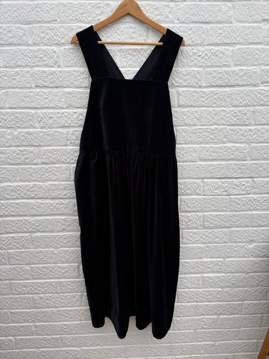 Toast Cotton Velvet Pinafore Dress Size 16