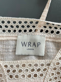 Wrap London Linen Mix Top Size 14