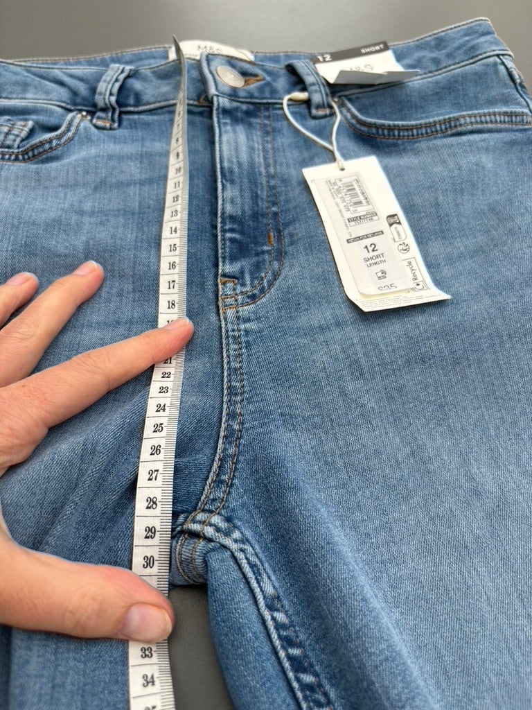 M&S New Sienna Jeans Size 12 Short