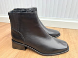 M&S Leather Ankle Boots Size UK 5