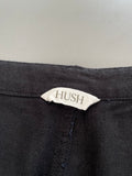 Hush Linen Mix Trousers Size UK 16
