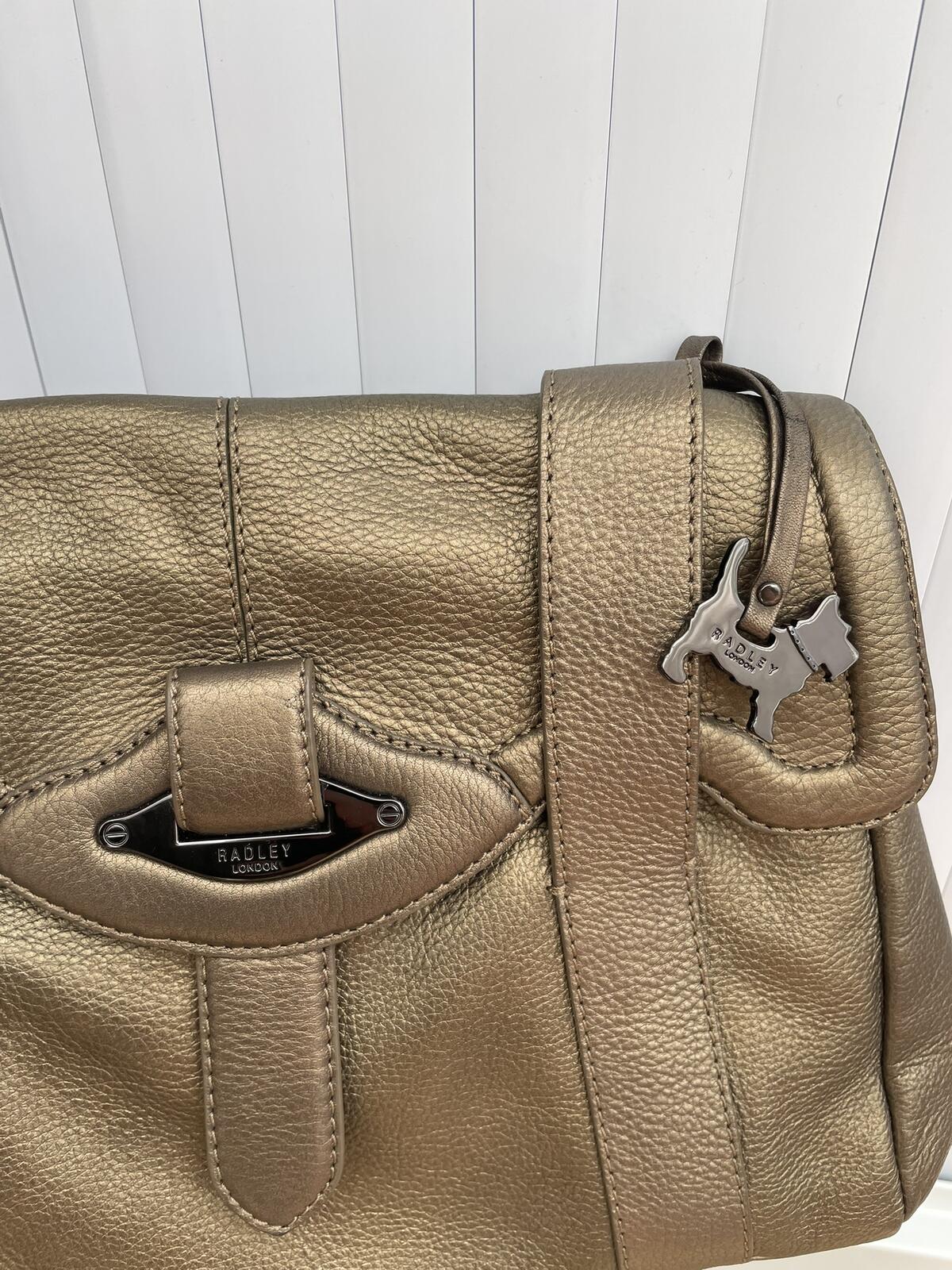 Radley Bronze Leather Bag