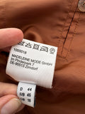 Madeleine Leather Jacket Size 18