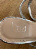 Linzi Evening Strappy Shoes Size 4 Wide Fit