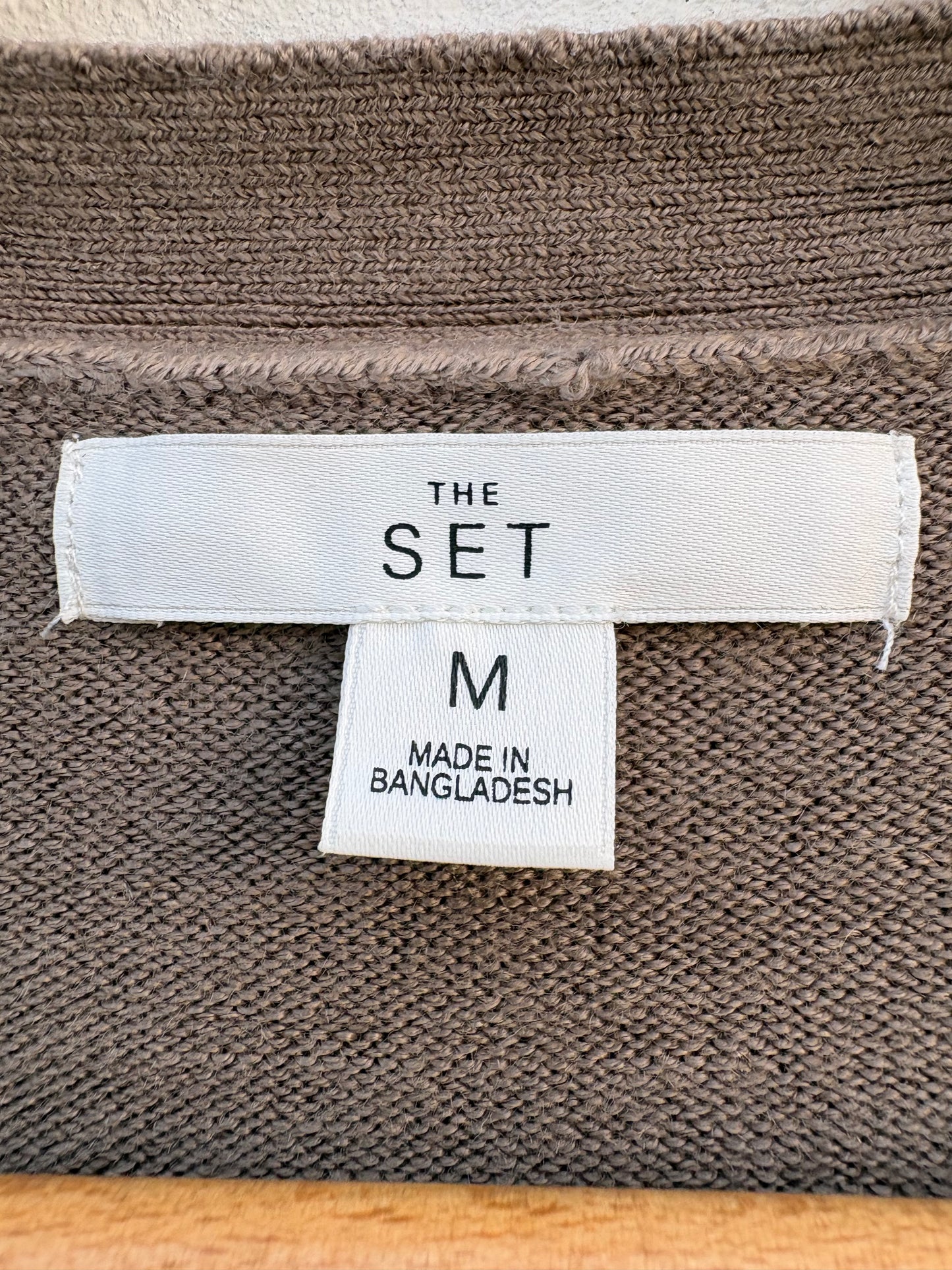 The Set Cardigan Size Medium