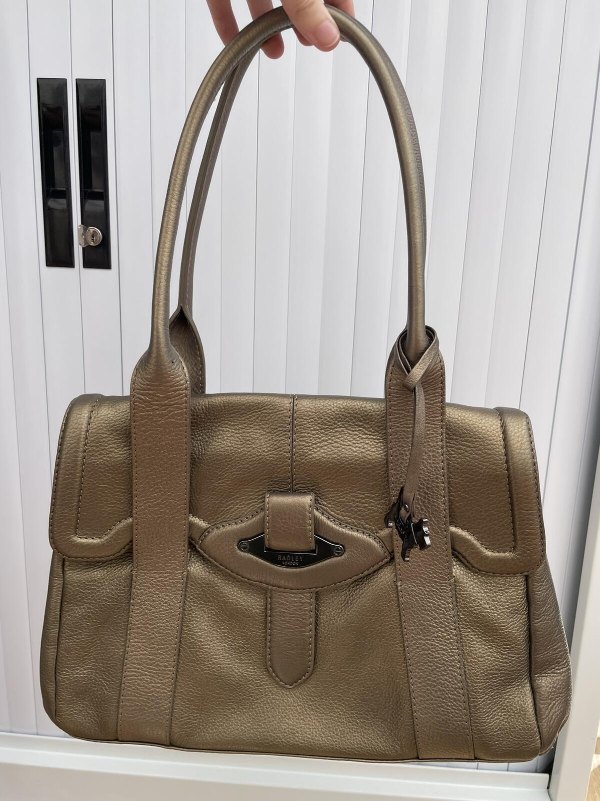 Radley Bronze Leather Bag