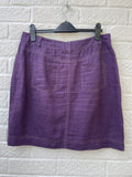 Boden Linen Skirt Size 12R