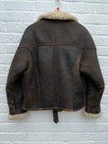 Vito Fratelli Vintage Sheepskin Jacket Size 12