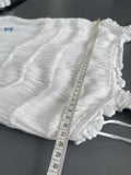 Monsoon New White Midi Length Dress Size Small
