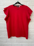 Mint Velvet Cotton Top Size XL