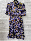 Karen Millen Silk Stretch Tea Dress Size 10