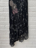 Karen Millen Vintage Silk Dress Size UK 12