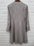 Joyce Ridings New Linen Coat Size UK 12