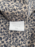 Fahri By Nicole Fahri Blue/ Beige Silk Dress Size UK 16