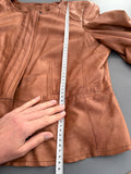 Madeleine Leather Jacket Size 18