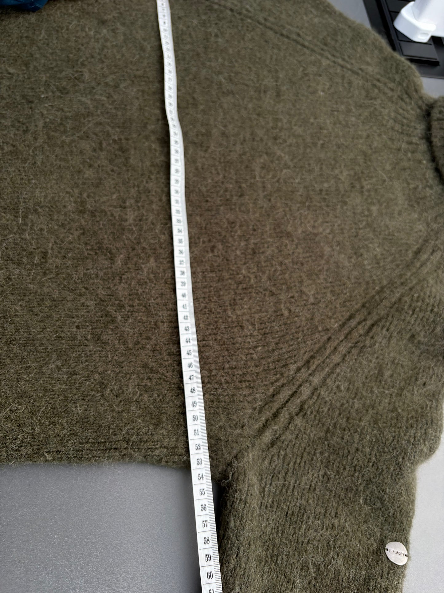 Superdry Alpaca Wool Jumper Size Large