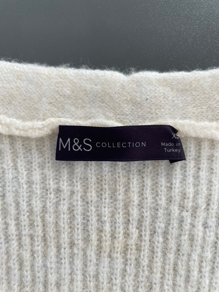 M&S Beaded Cardigan Size XS