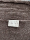 Poetry Silk Cashmere Mix Top Size 10