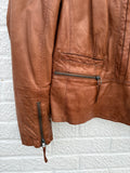 Madeleine Leather Jacket Size 18