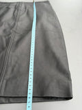 H&M Leather Skirt Size 6