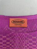 Missoni Designer Multicoloured Top Size 18 (IT 50)